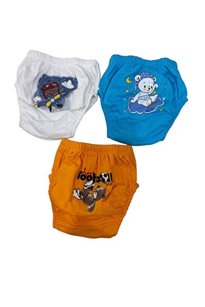 zhrcollection Bebek Alıştırma Külodu 3’lü Set – %100 Pamuk, Sızdırmaz, Eğitic...