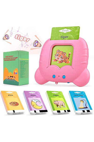 JOYZZZ Educational Talking Flash Cards - 112 Cards Learning With 224 Sight Wo...