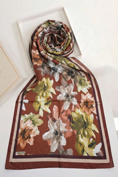 Vamelya Primavera Cotton Textured Shawl Italian Signature Series