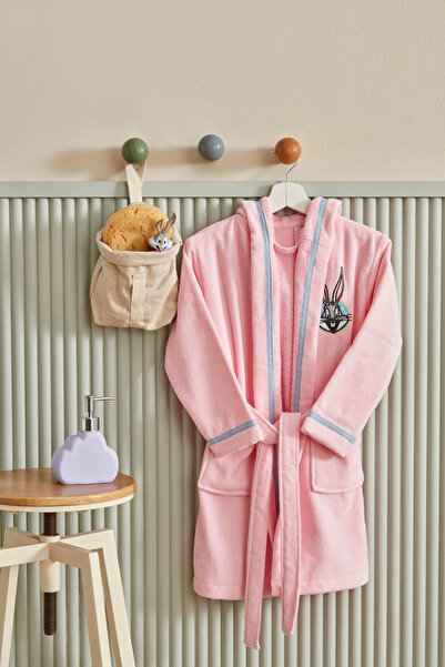 Looney Tunes Halat de baie Karaca Home Bugs Bunny cu glugă 4/6 ani