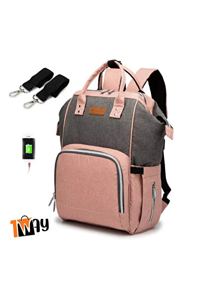 1way Backpack with USB charging port