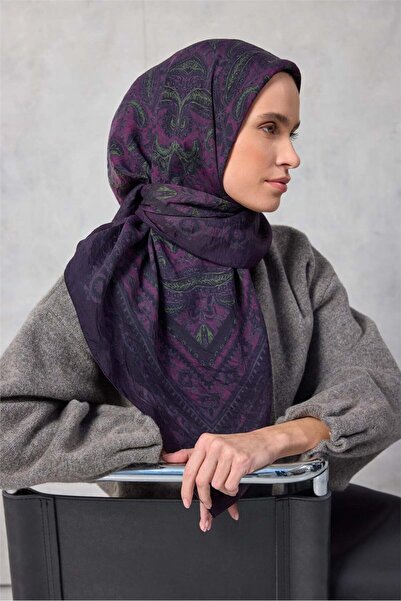 Silk Home Viscose Velora Scarf Four Seasons Lavender 90X90