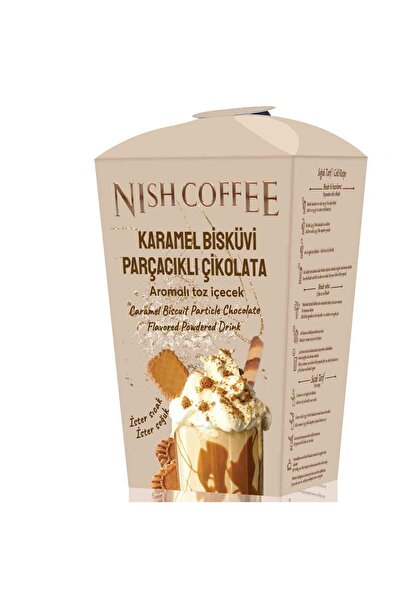 Genel Markalar Nish Karamel Bisküvi Parçacıklı Aromalı Toz Içecek 250 gr