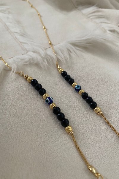 Coll.Up Glasses Chain Evil Eye Beaded Gift Accessory Glasses Strap Glasses Cord
