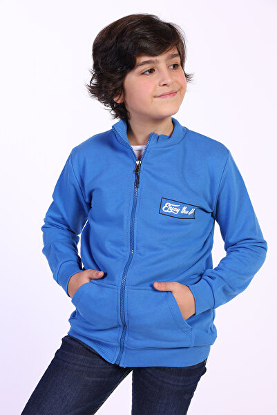 Toontoy Boy's Embossed Printed Cardigan