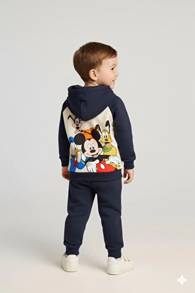 organic kids New Season Boys' Transitional Printed Top and Bottom Set