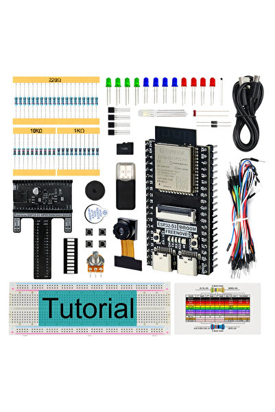 Freenove ESP32 Temel Başlangıç Kiti – Wi-Fi & Bluetooth Mikrodenetleyici Eğit...
