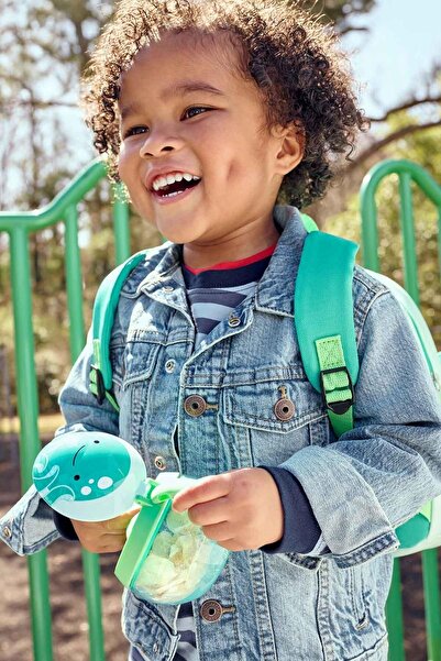 Skip Hop Boy's Zoo Snack Bowl Octopus Green