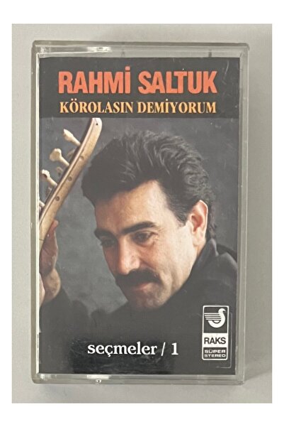 Saltuk Müzik كاسيت راحمي سالتوك 'أنا لا أتحدث'