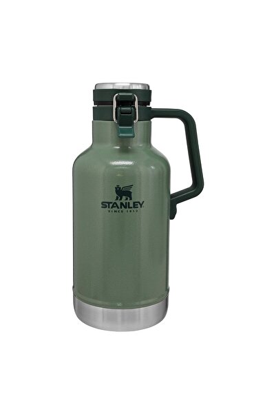 Generics Stanley Classic Vacuum Growler, 64 oz Capacity, Stainless Steel, Ham...