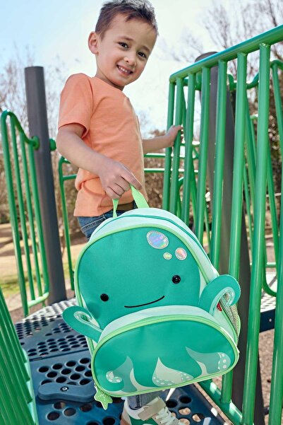 Skip Hop Boy's Zoo Small Backpack Octopus Green