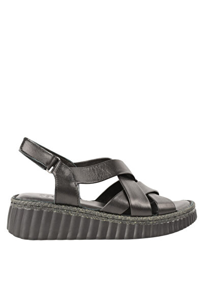 Anna Viotti Casual sandals, women, ANNA VIOTTI, D60-354 black, leather 40