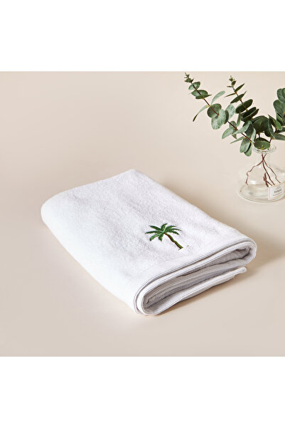 Lifestyle Palm Terry Bath Towel - 140x70 cms