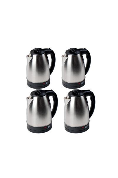 DR.ELECTRIC 1.8L Stainless Steel Electric Kettle – 1500W – 4-Pack for Your Mo...