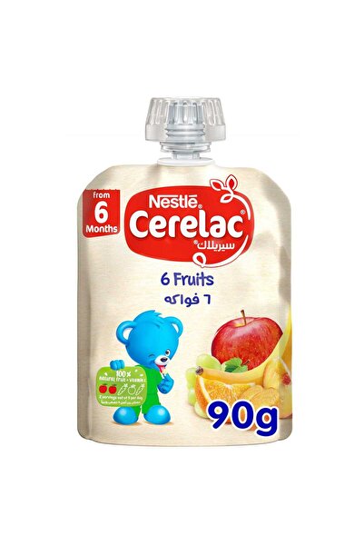 Cerelac مهروس 6 فواكه 90 غرام +6 أشهر