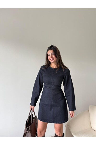 Haticepalas Bel Detay Kot Elbise