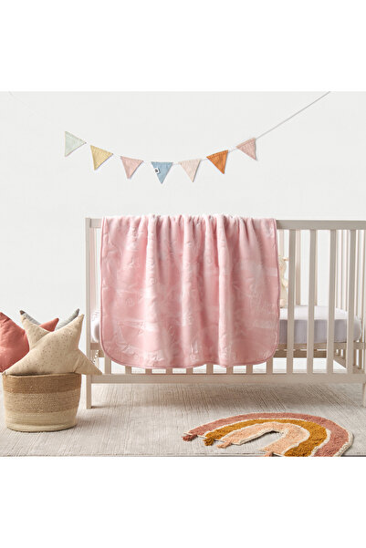 Pielsa Baby بطانية بييلسا كبيرة الحجم بنقشة نجوم متداخلة - 110 × 140 سم