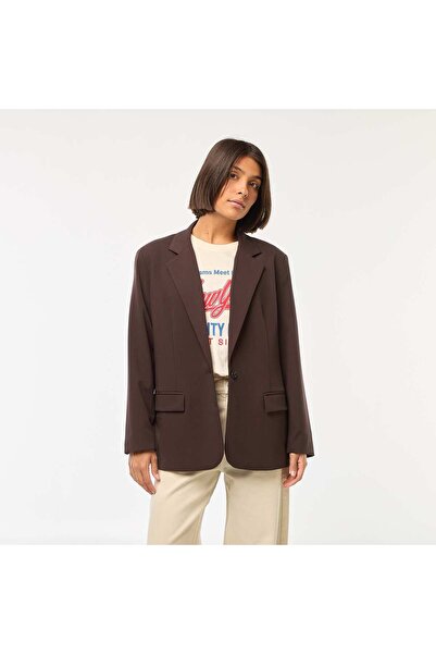 KIABI جاكيت بني مصمم خصيصاً