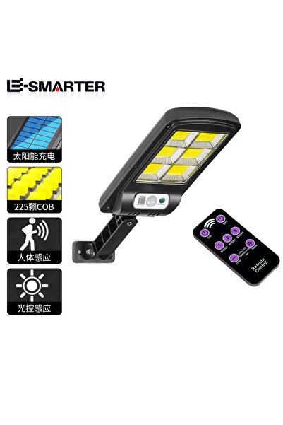 Zenorius Lampă Solară LED cu Senzor de Mișcare și Telecomandă, Iluminare Auto...