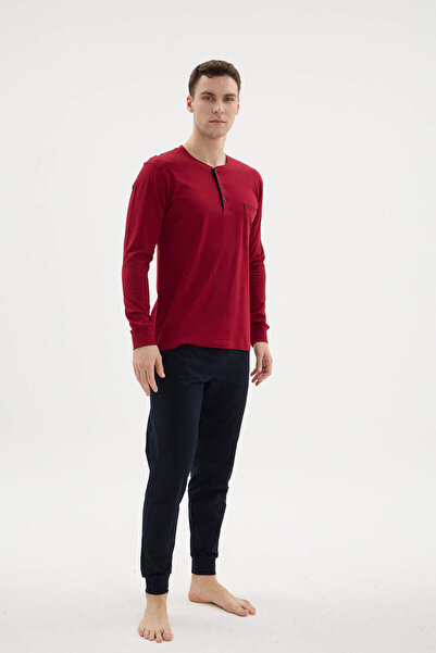 PURİFİCADO 100% Cotton New Season 2026 Buttoned Collar Elastic Cuffs Men's Pa...