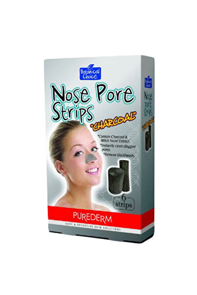 Purederm NOSE PORE STRP CHARCOAL 6PCS