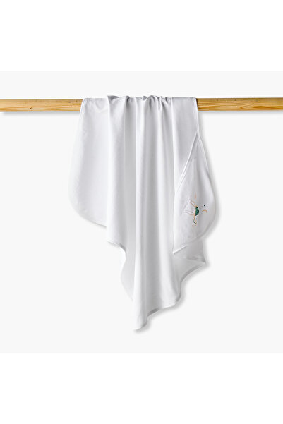 Juniors بطانية استقبال للأطفال بنقشة اليوم الوطني للمملكة العربية السعودية - قطن