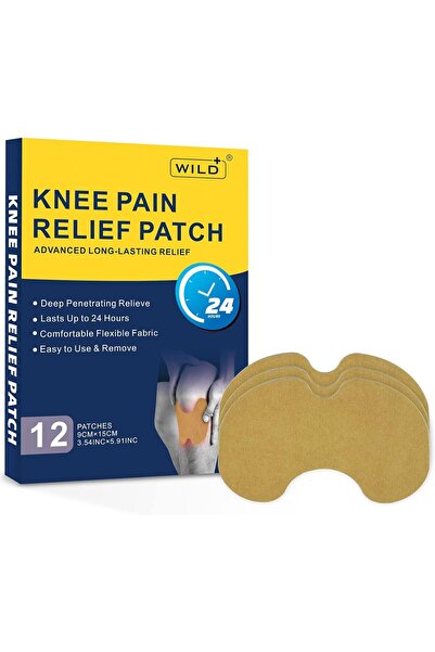 Genericc WILD+ Knee Pain Relief Patch, 12PCS