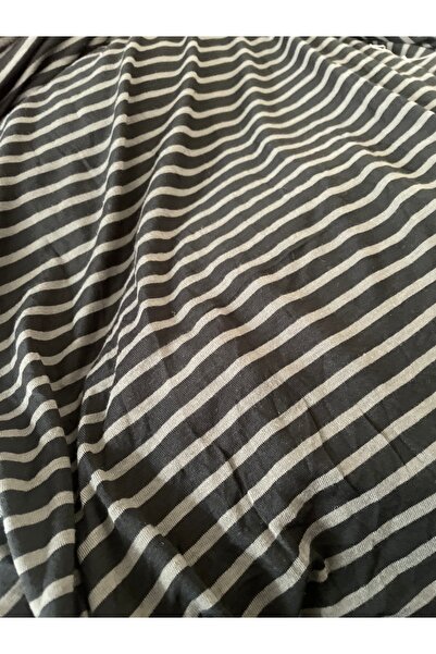 Butic çizgili penye kumaş 150cm çift en