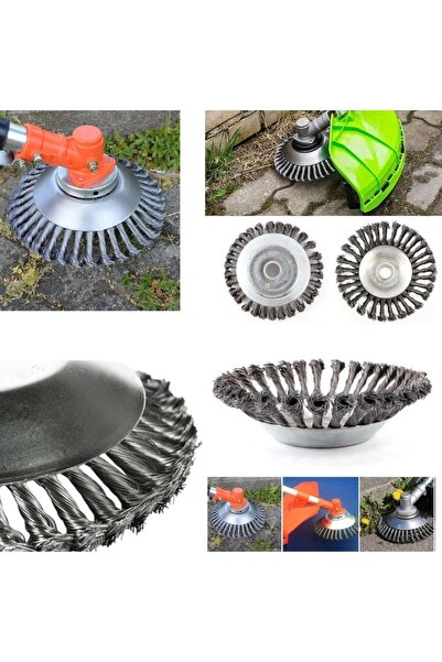 Genel Markalar MOTORLU TIRPAN ÇELİK FIRÇA BAŞLIK TÜM MODELLER 6"