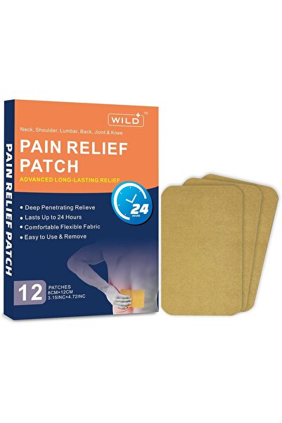 Generics WILD+ Pain Relief Patch, 12PCS Heat Patches Max Strength