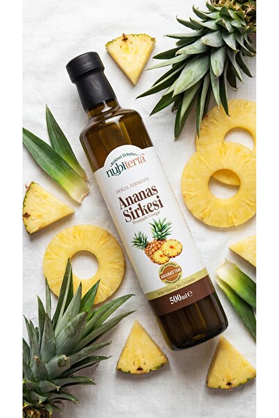 nubiterra Ananas Sirkesi 500 ml (Doğal Fermantasyon)