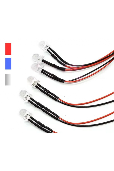 Navomag Set de lumini de semnalizare LED pentru barcă și mașină RC - 6 LED-ur...