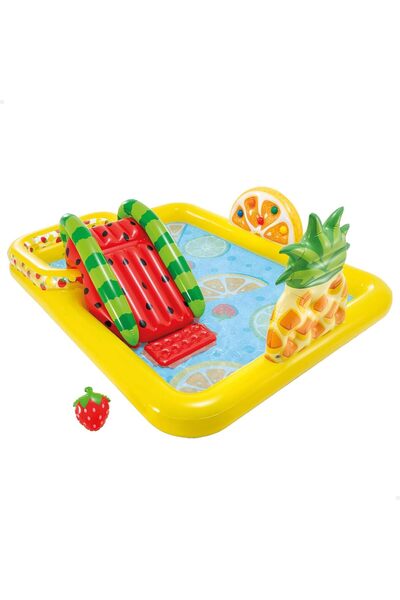 Intex Fun N Fruity Inflatable Play Center Pool, 244 cm x 191 cm