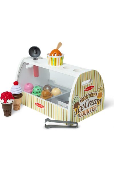 Melissa & Doug مجموعة الآيس كريم