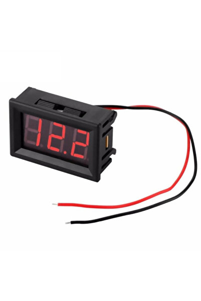 Navomag Voltmetru digital 12V - afișaj LED roșu