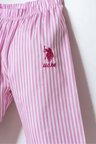 U.S. Polo Assn. Kız Bebek Beyaz Bebek Takım