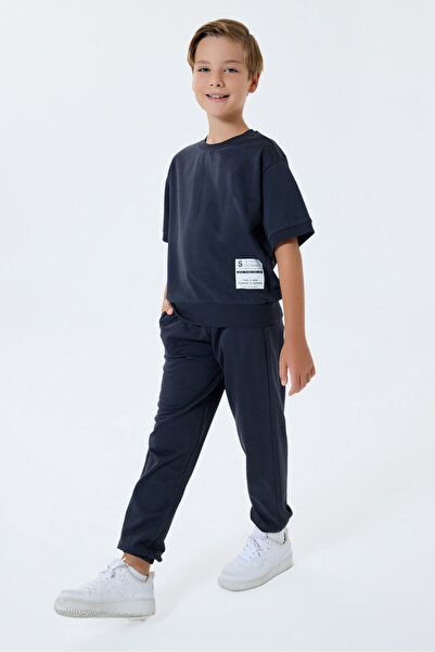 Rolypoly Set de trening antracit pentru baieti