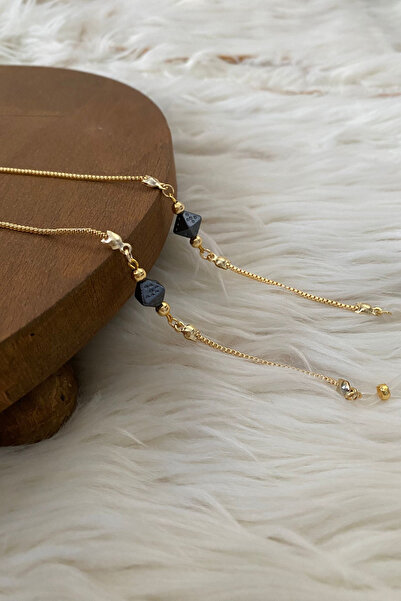 SAVETTE Glasses Chain Smoked Stone Gift Accessory Glasses Strap Glasses Cord