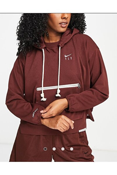 Nike Women Oversized D Fit Long Sleeve Basketball Sweatshirt Sprint Sport