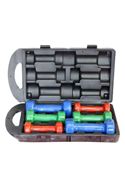 AGD Dumbbell Set for Fitness - 3 Pairs 10kg