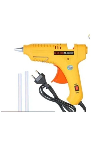 Generic Big Size Heavy Duty Carlo Hot Glue Applicator Yellow With Free Four G...