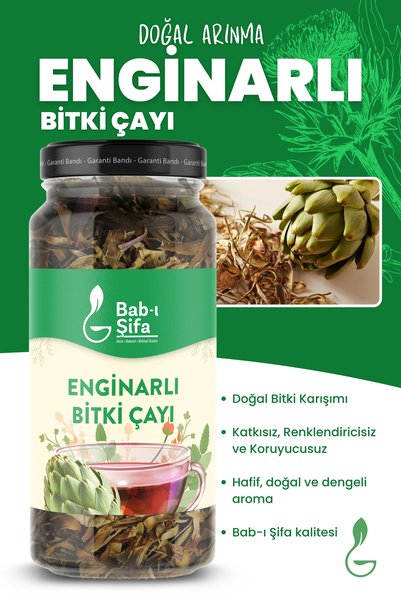 Bab-ı Şifa Herbal Tea with Ground Artichoke 70 Gr - Liver-Friendly Blend with Dandelion & Milk Thistle