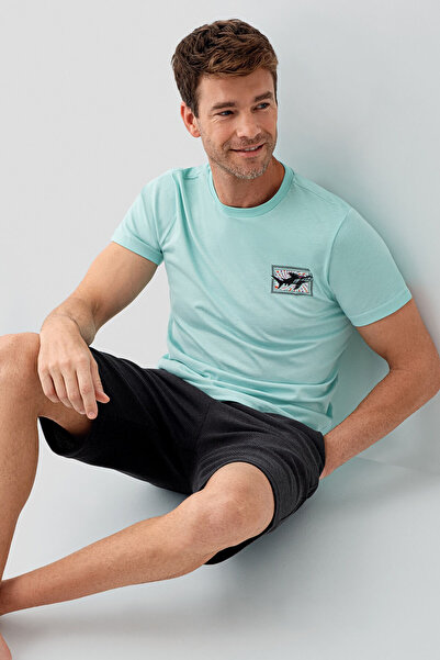 Arnetta Ανδρικό κοστούμι πράσινη βερμούδα