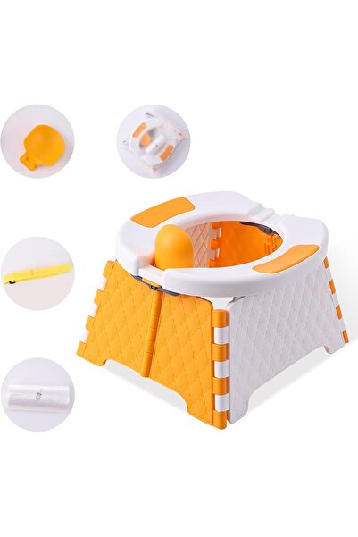 Arabest مقعد تدريب على استخدام المرحاض قابل للطي، مقعد محمول قابل للطي للاستخ...