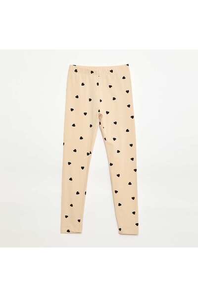 KIABI Long jersey leggings BEIGE