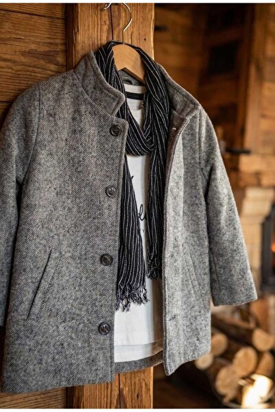 Store Ceketli Fularlı 4'lü Erkek Çocuk Takım