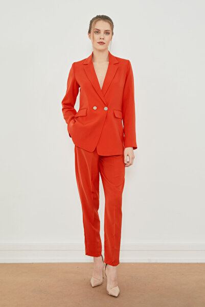 PAULMARK Панталон от плат с ластик на талията