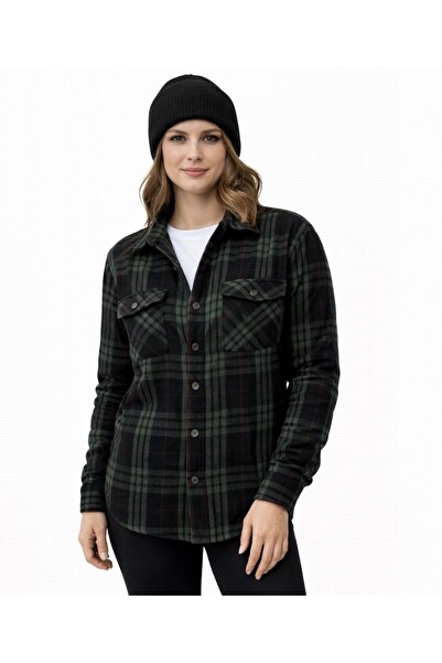 LACHAREL ÇİFT CEPLİ ODUNCU GÖMLEĞİ - DÜĞMELİ KALIN EKOSO GÖMLEK