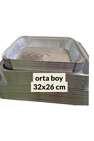 Ecoflex Aluminum Tray Medium Size 5 Pieces