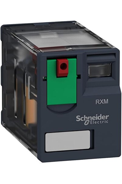 Schneider Electric Harmony Plug-In Relay RXM4AB1B7, 6A 4CO, 24V AC with Test ...